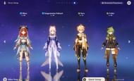 Best team for Nilou consist of two Dendro and one Hydro characters (Image via HoYoverse)